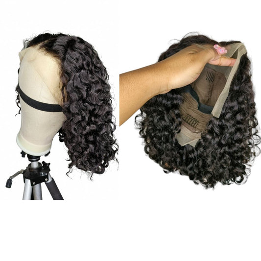 Water Wave Blunt Bob Cut