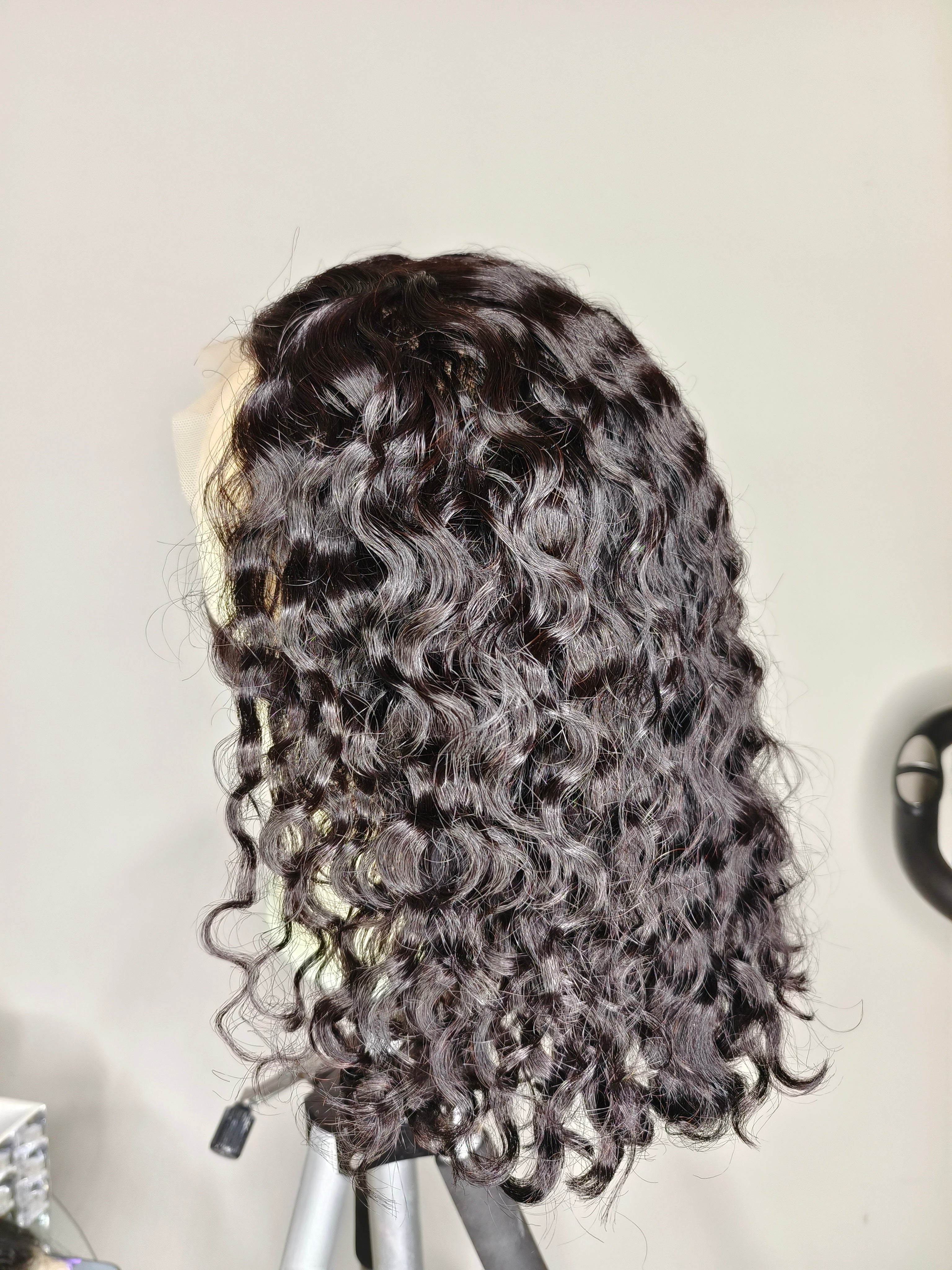 Water Wave Blunt Bob Cut