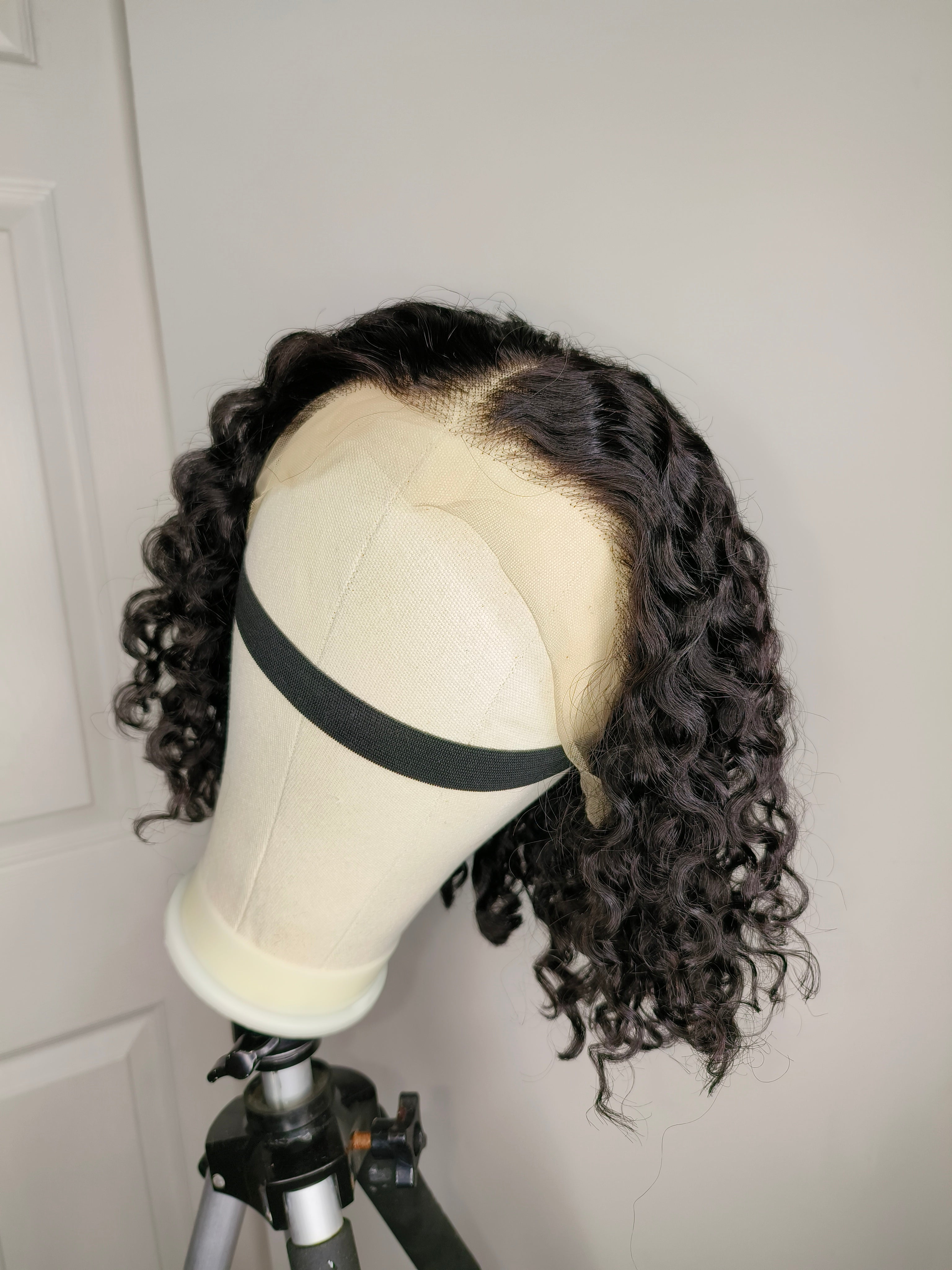 Water Wave Blunt Bob Cut