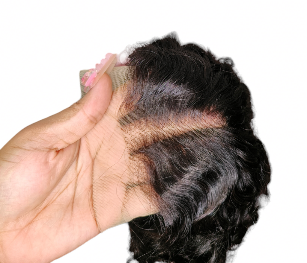 Water Wave Blunt Bob Cut