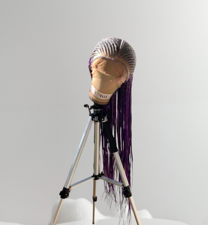 Medium braided Wig