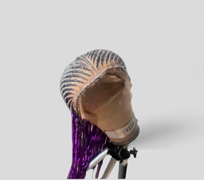 Medium braided Wig