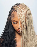 Fulani HD Lace with 100% curly human Hair